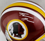 Thaddeus Moss Signed Washington Mini Helmet - Beckett W Auth *White