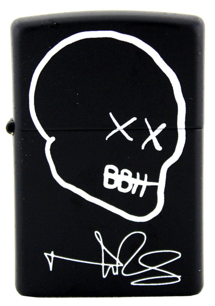 Norman Reedus Exclusive Zippo Lighter with BBH Logo - Black Matte - White Logo