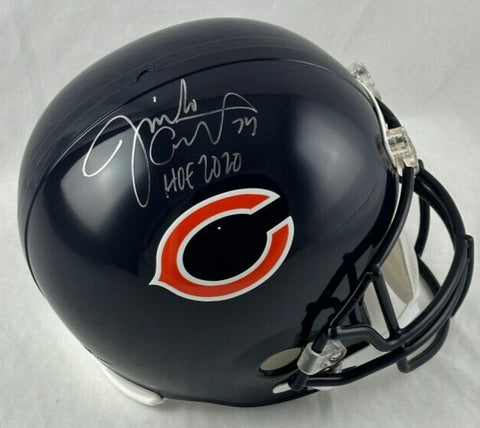 Jim "Jimbo" Covert Signed Bears Full-Size Helmet (JSA) All Pro Offensive Lineman