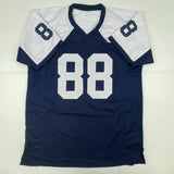 Autographed/Signed DREW PEARSON Dallas Thanksgiving Football Jersey JSA COA Auto