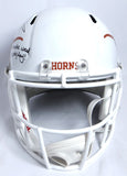 Ricky Williams Autographed Longhorns F/S Riddell Speed Helmet w/ Insc-JSA W Auth