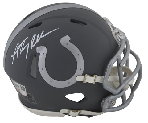 Colts Anthony Richardson Authentic Signed Slate Speed Mini Helmet Fanatics