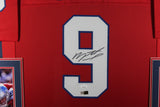 MATTHEW JUDON (Patriots red SKYLINE) Signed Autographed Framed Jersey Beckett