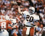 Bernie Kosar Signed Miami Hurricanes White Jersey (JSA COA) 1983 National Champs