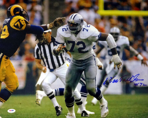 ED "TOO TALL" JONES AUTOGRAPHED SIGNED 16X20 PHOTO COWBOYS PSA/DNA ITP 53210