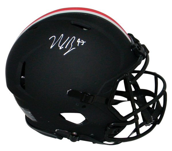 NICK BOSA AUTOGRAPHED OHIO STATE BUCKEYES AUTHENTIC ECLIPSE HELMET BECKETT