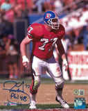 Karl Mecklenburg Autographed/Signed Denver Broncos 8x10 Photo BAS 31929 HM