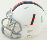 Tiki Barber Signed Virginia Cavaliers Mini Helmet (Beckett) New York Giants R.B.