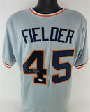 Cecil Fielder Signed Detroit Tigers Jersey (JSA COA) 3xAll-Star 1990, 1991, 1993