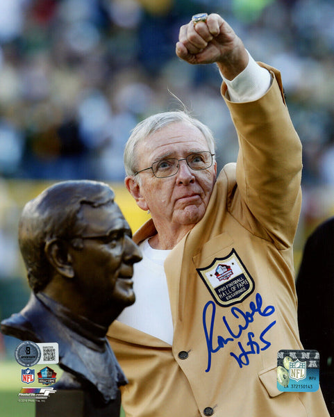 Ron Wolf Autographed Green Bay Packers 8x10 Photo HOF Beckett 47857