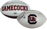 DEEBO SAMUEL Autographed "19" Gamecocks White Panel Football FANATICS