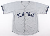 Jim Leyritz Signed Yankees Jersey (Leaf COA) 2x World Series champion 1996, 1999