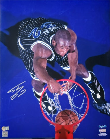 Shaquille O'Neal Autographed Orlando Magic 16x20 Photo Beckett Witnessed #3