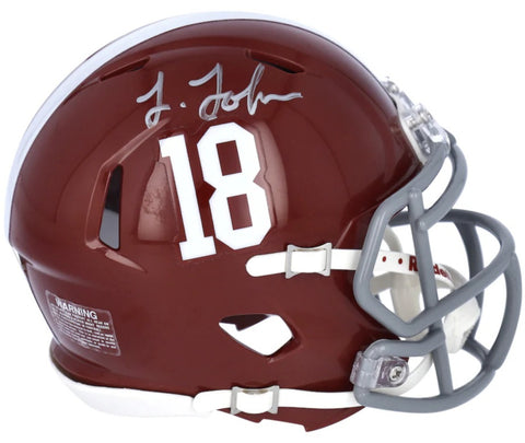 Josh Jobe Autographed Alabama Crimson Tide Mini Speed Helmet Fanatics