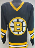 Johnny Bucyk Signed Boston Bruins Captain's Jersey (JSA COA) 556 NHL Goals / HOF