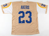 Cam Akers Signed Los Angeles Rams Throwback Jersey (Beckett Holo) Former FSU RB