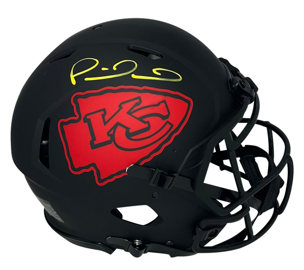 PATRICK MAHOMES SIGNED KANSAS CITY CHIEFS ECLIPSE AUTHENTIC SPEED HELMET BECKETT