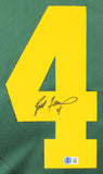 Packers Brett Favre Signed Green Color Rush Nike Limited Jersey BAS Witnessed