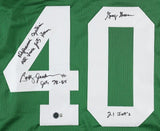 Bobby Jackson Signed New York Jets Jersey Multiple Career Inscriptions/JSA COA