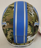 CHRIS SPIELMAN SIGNED DETROIT LIONS CAMO SPEED AUTHENTIC HELMET BECKETT COA