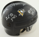 Kevin Stevens Signed Pittsburgh Penguins Mini Helmet (Beckett) 2xCup Champion