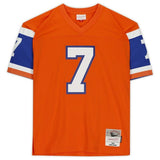 JOHN ELWAY Autographed "Captain Comeback" Broncos M&N Throwback Jersey FANATICS