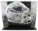 Eagles Brian Dawkins Signed STS III F/S Speed Proline Helmet W/ Case BAS Witness