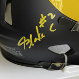 Blake Corum Autographed University of Michigan Wolverines Mini Helmet Beckett