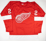 Dennis Hextall Signed Detroit Red Wings Jersey (JSA COA)2xNHL All Star Left Wing