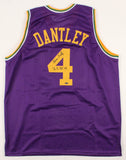 Adrian Dantley Signed Utah Jazz Jersey Inscribed "HOF 2008" (Schwartz COA)