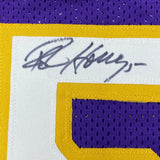 Autographed/Signed Robert Horry Los Angeles LA Purple Jersey PSA/DNA COA Auto