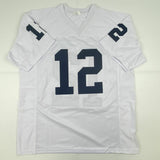 Autographed/Signed CHRIS GODWIN Penn State White Football Jersey PSA/DNA COA