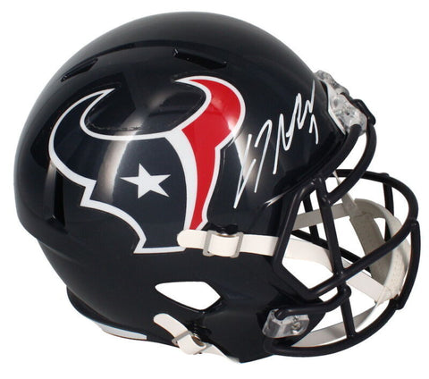 C.J. Stroud Autographed Houston Texans Full Size Speed Helmet Fanatics