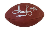 Howie Long Autographed Oakland Raiders Official Tagliabue Football HOF BAS 31456