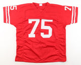 Will Shields Signed Nebraska Cornhuskers Jersey (JSA COA) KC Chiefs HOF O-Line