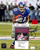 Tiki Barber Signed/Autographed 8x10 Photo New York Giants JSA 190189