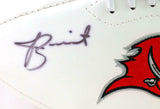 Jameis Winston Autographed Tampa Bay Buccaneers Logo Football- JSA Witnessed