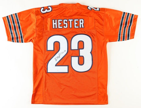 Devin Hester Signed Chicago Bears Jersey (JSA) NFL All Time Return Leader 20 TDs