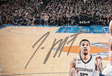 JA MORANT Autographed Grizzlies "Reverse" 16" x 20" Photograph PANINI LE 112