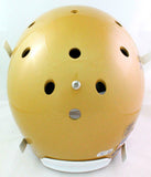 Lou Holtz Autographed Notre Dame Schutt F/S Helmet w/ NAT- Beckett W *Black