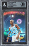 Lakers Shaquille O'Neal Signed 1994 Stadium Club Rising Stars #5 Card BAS Slab