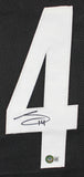 George Pickens Authentic Signed Black Pro Style Jersey Autographed BAS