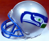 CORTEZ KENNEDY AUTOGRAPHED SIGNED SEAHAWKS THROWBACK MINI HELMET BECKETT 110682