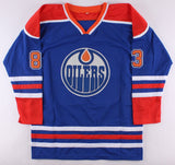 Matt Benning Signed Edmonton Oilers Jersey (Beckett COA) Defenseman