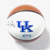 Anthony Davis signed Mini Basketball PSA/DNA University of Kentucky autographed