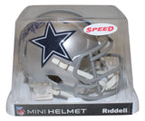 Roy Williams Autographed Dallas Cowboys Speed Mini Helmet Beckett 37355