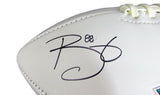 Trey Burton Eagles Super Bowl LII Philly Special Signed Logo Football JSA 131788