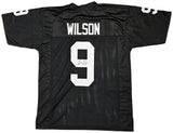 LAS VEGAS RAIDERS TYREE WILSON AUTOGRAPHED BLACK JERSEY BECKETT WITNESS 217964