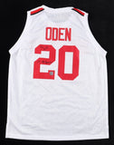 Greg Oden Signed Ohio State Buckeyes Jersey (Playball Ink) 2007 #1 Overall Pick