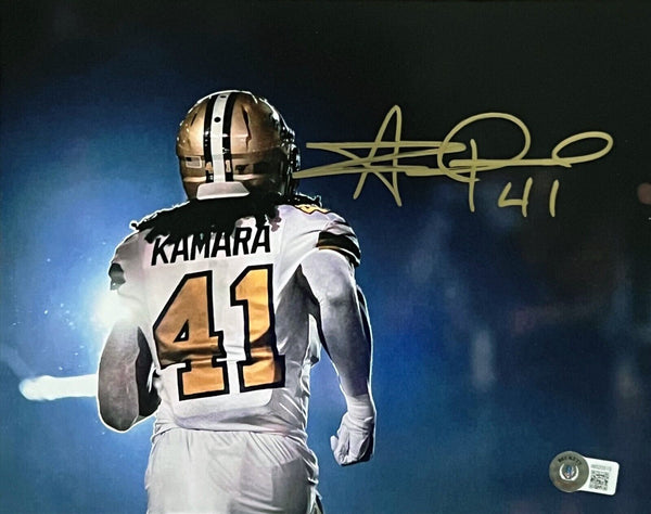 ALVIN KAMARA AUTOGRAPHED SIGNED NEW ORLEANS SAINTS 8x10 PHOTO BECKETT